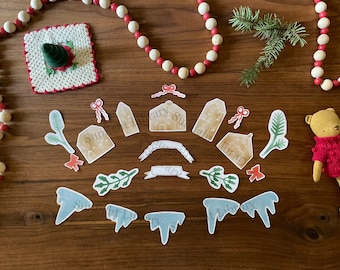 Weihnachts-Mobile/Banner/Karten