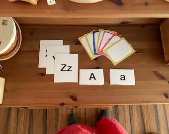 Alphabet Display & passende Karten