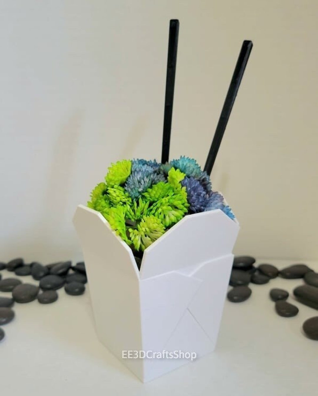 Chinese Takeout Planter Chinese Takeout Pot Chinese Takeout Box 3D