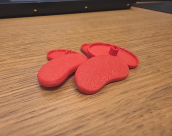 Low Profile Bean Button Caps for MX/Choc v2