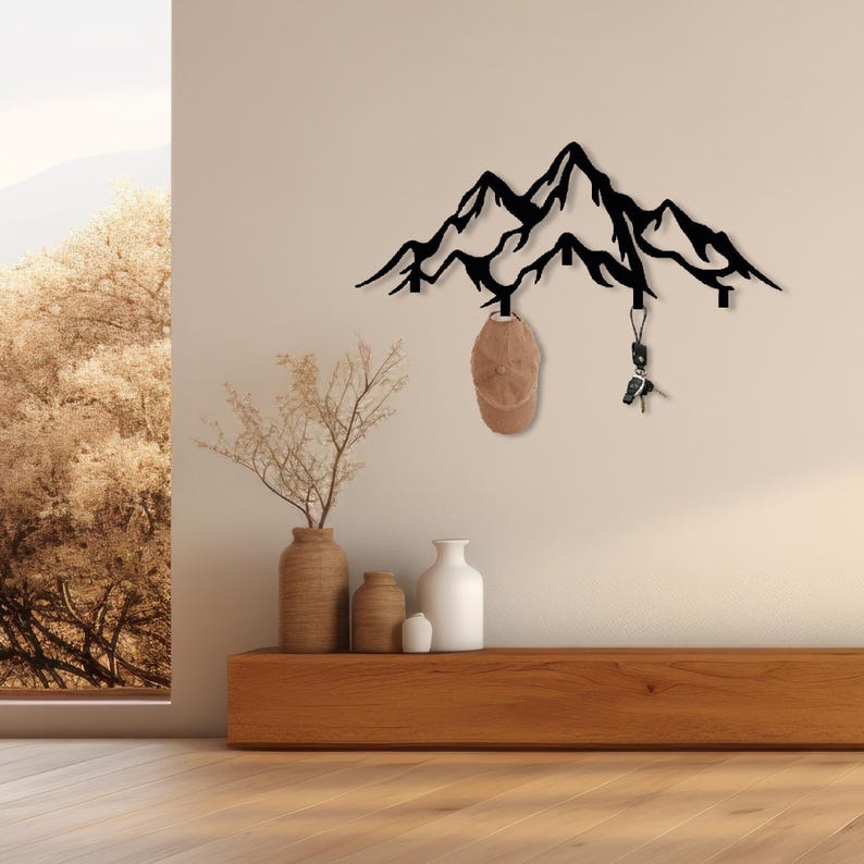 Entryway hook system for hikers and nature lovers