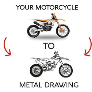 Custom Motorcycle Metal Decor Wall Art, Personalized Motorcycle Wall Sign, Motorcycle Lover Gift for Men, Motorcycle Accessories Decor image 2