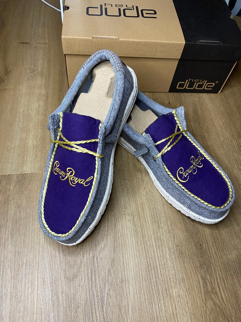 FREE SHIPPING Crown Royal Hey Dude Shoes - Etsy Canada