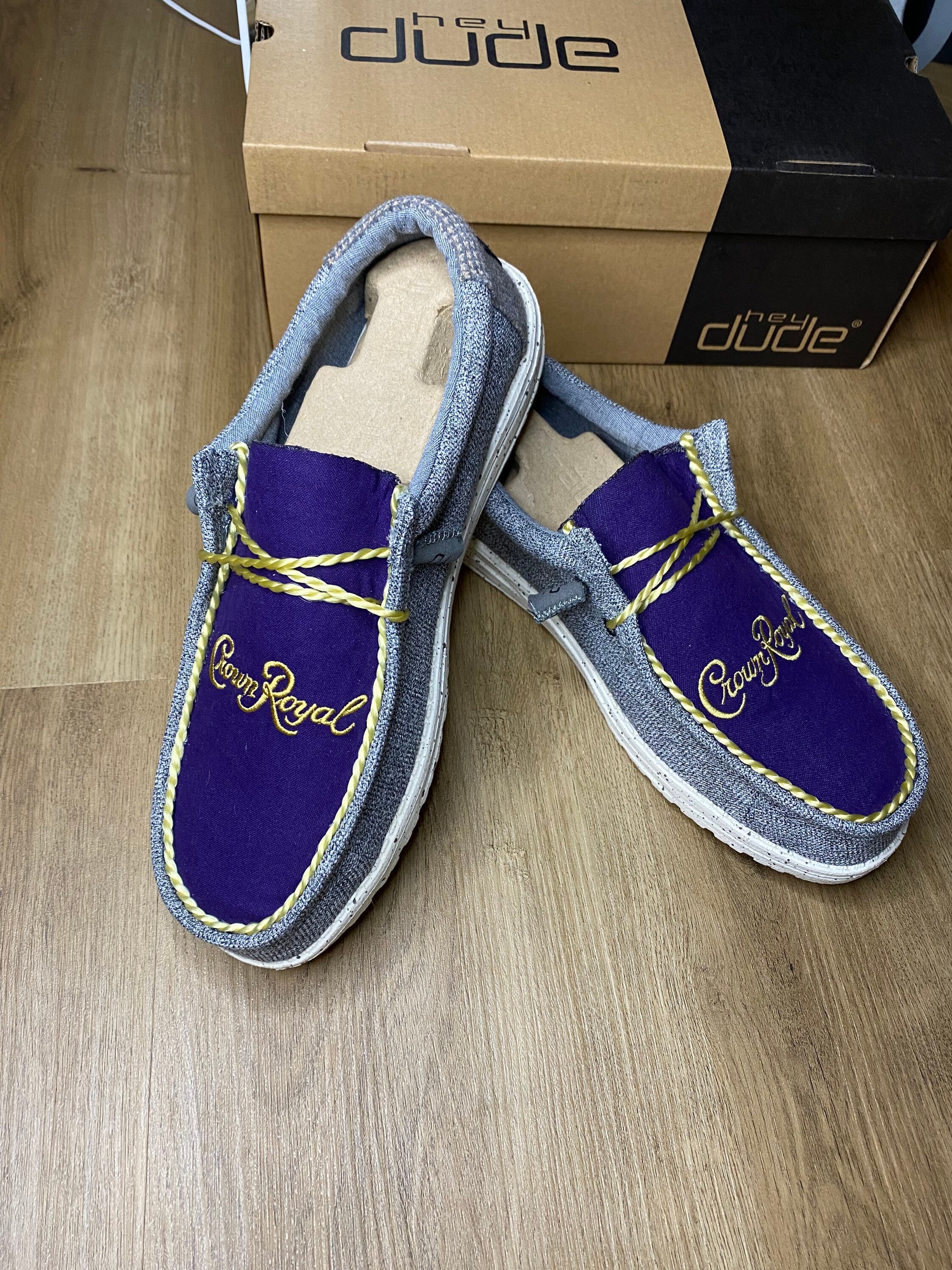 SHIPPING Crown Royal Hey Dude Shoes - Etsy