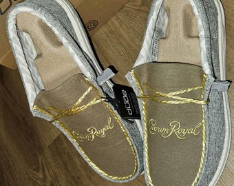 Tan Crown Royal Hey Dude Shoes Men or Women