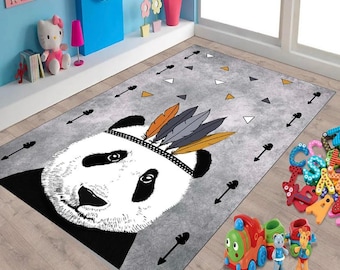 Tappeto per bambini moquette lavabile per camerette per bambini