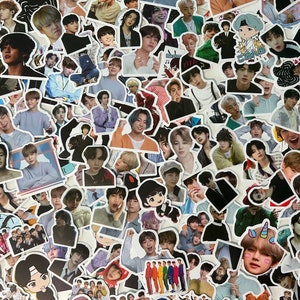 BTS Matte Sticker Pack | BTS Random Sticker Set | bts group stickers | kpop inspired sticker pack