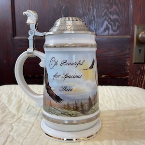 Longton Crown America los hermosos cielos espaciosos Tankard Stein Larry K Martin