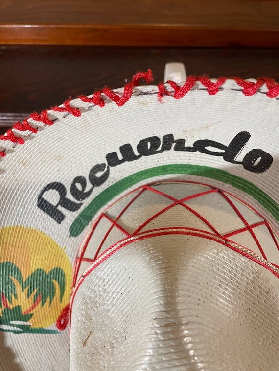 Vintage Sombreros Selene Calidad Painted Souvenir… - image 2