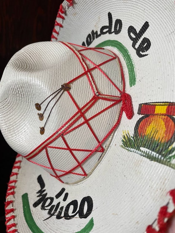 Vintage Sombreros Selene Calidad Painted Souvenir… - image 8