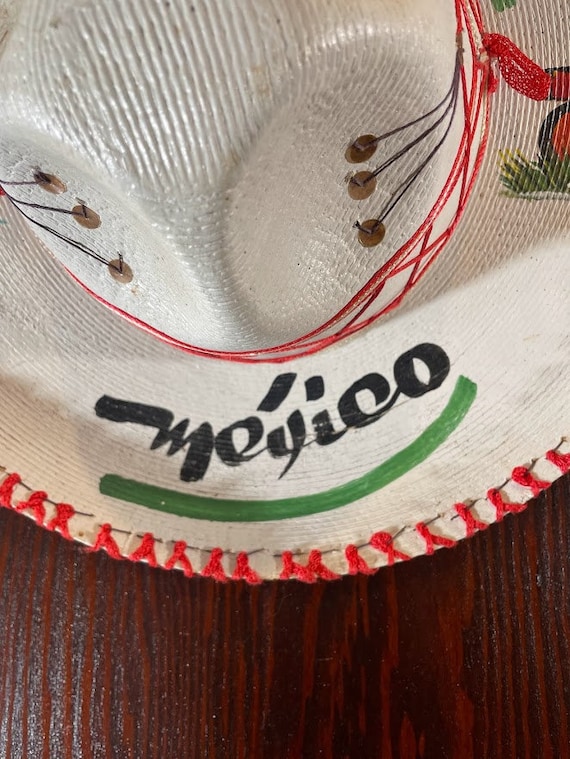 Vintage Sombreros Selene Calidad Painted Souvenir… - image 4