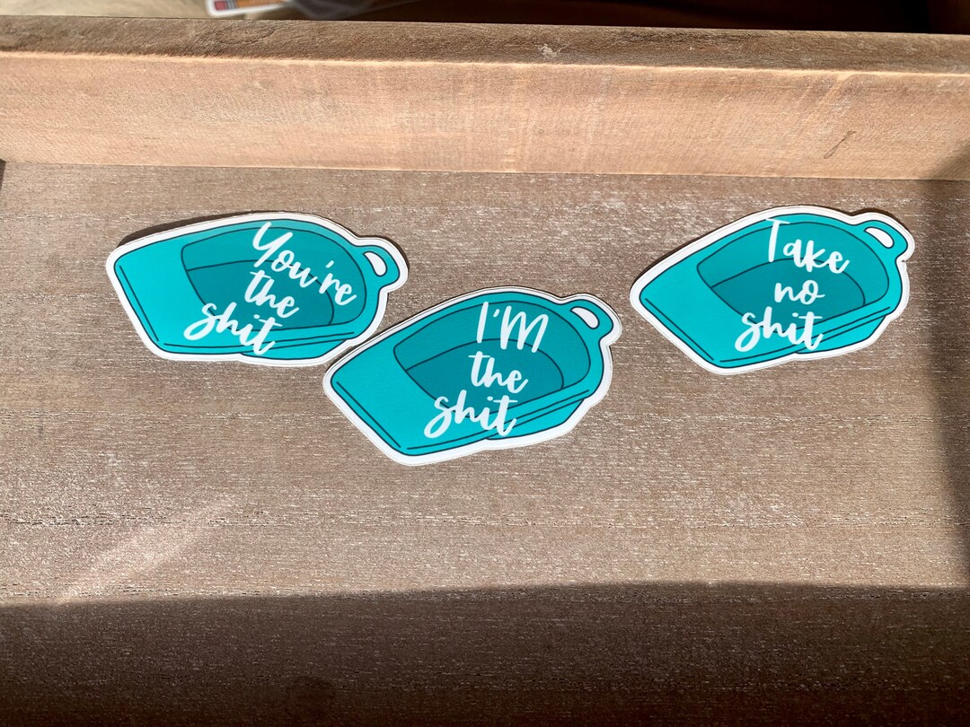 Funny Bedpan Vinyl Sticker, Nursing Sticker Etsy