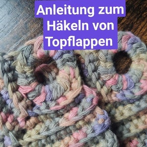 DIY Häkelkit für Topflappen aus Baumwolle für ein nachhaltiges DIY Geschenk. Anleitung für Anfänger und Wiedereinsteiger Grüntöne Bild 8