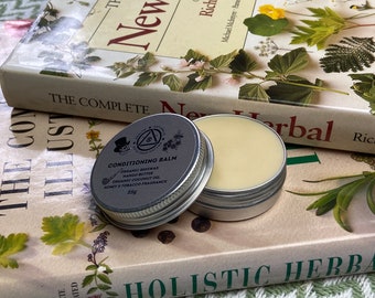 Just For Him Conditioning Balm - Manly Scented Tobacco & Honey Fragrance - Mango Butter - Beeswax - Coconut | Perfume Balm 25g | Lab Tested