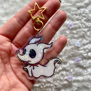 Ghost Dog Keychain