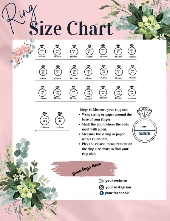 Printable Mm Ruler For Ring Size