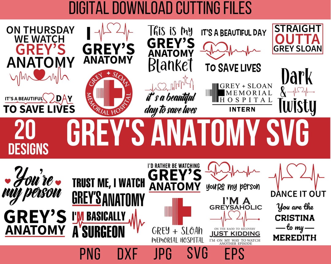 Greys Anatomy Svg, Greys Anatomy Png, Grey Anatomy Png, Doctor Svg