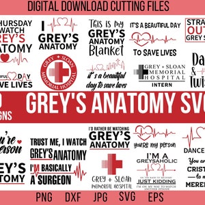 Grays Anatomy Svg, Grays Anatomy Png, Grays Anatomy Png, Doctor Svg, Youre My Person Svg, Grays Anatomy Png-bestanden, Memorial Cut-bestanden