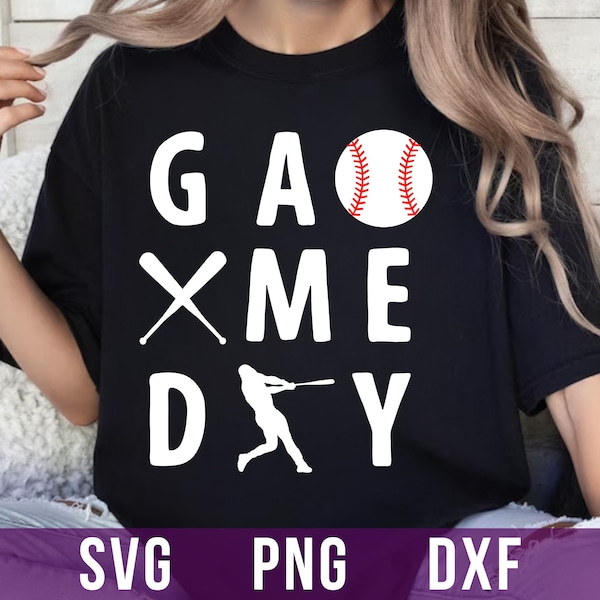 2024 Game Day Baseball Vibes SVG,Baseball Shirt Svg, Baseball Season Svg, Baseball Mom,Home Run Svg, Cut File For Cricut, Sublimation Design