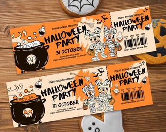 Editable Halloween Trick or Treat Invitation: Pumpkin Party, Spooktacular Bash (Instant Download)
