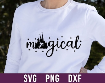 Magical Svg, Magical and Fabulous,Magic Png, Family Trip Shirt Svg, Fairy Sparkle, Pixie Dust Svg, TinkerbellQuote Svg, Magical Circut, Svg