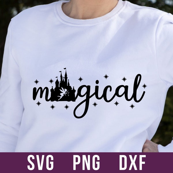 Magical Svg, Magical and Fabulous,Magic Png, Family Trip Shirt Svg, Fairy Sparkle, Pixie Dust Svg, TinkerbellQuote Svg, Magical Circut, Svg