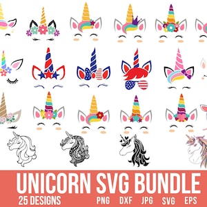 Unicorn Svg, Unicorn Png, Magical Unicorn Svg, Unicorn Head Svg, Unicorn Face Svg, Unicorn Birthday Svg, Unicorn Silhouette, Unicorn Clipart