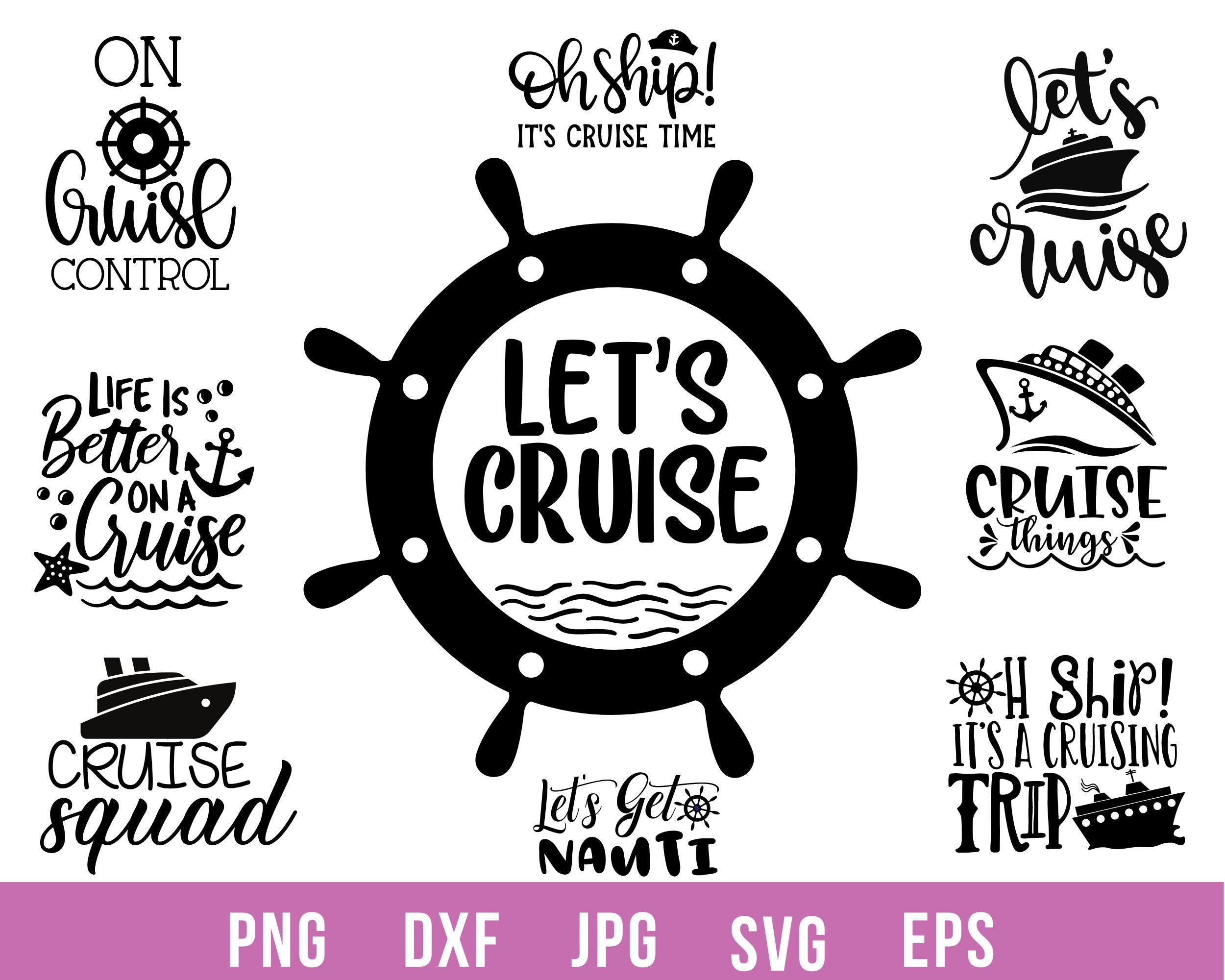 20 Cruise Svg Bundle Family Cruise Svg Vacation Svg Cruise - Etsy