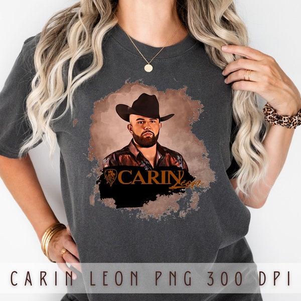 Carin Leon PNG| Carin Leon Sublimation file| Carin Leon File| Camisa Carin Leon| HandDrawn Image Digital Downloads
