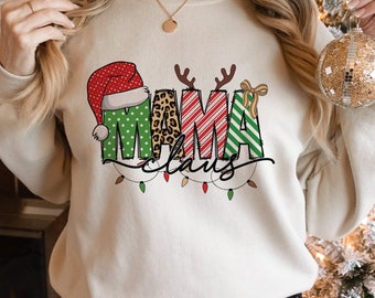 Christmas Png, Mama Claus Png, Retro Christmas Png, Sublimation Design, Christmas Mama Png, Christmas Vibes Png, Png