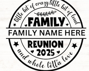 Family Reunion SVG/2025 Family Reunion Png/Family Reunion Shirt Design/Sublimation Designs/SVG File for Cricut  Digital Download Sublimation
