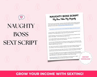 Naughty Boss Script Naughty Secretary Sexting Script, Adult Model, Onlyfans Sexting Scripts, Fetish, Taboo, OnlyFans Fansly Video Scripts