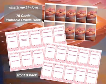 what’s next in love? printable oracle deck