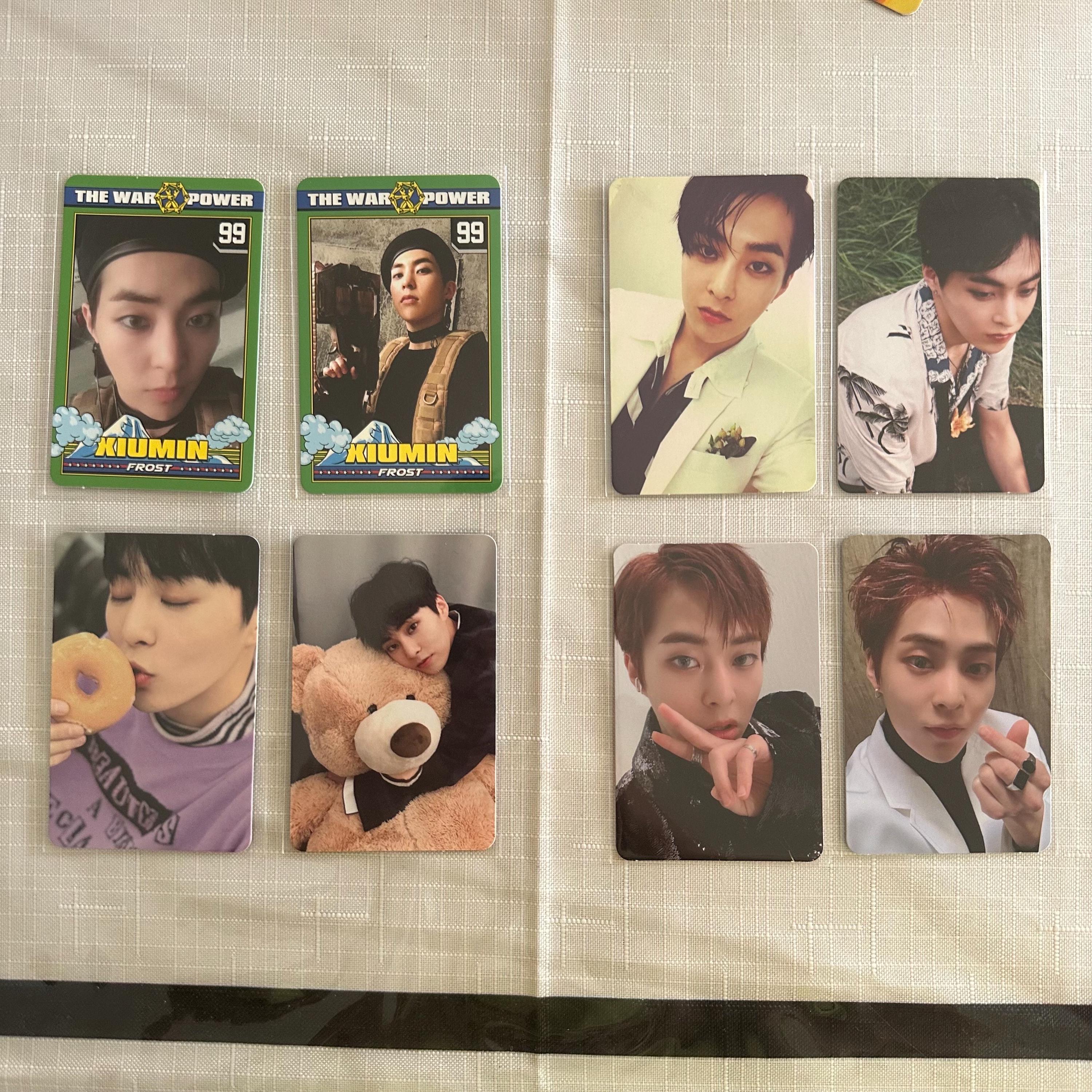 Exo Xiumin Album Photocards Original 56 Pc | From Mama to Brand