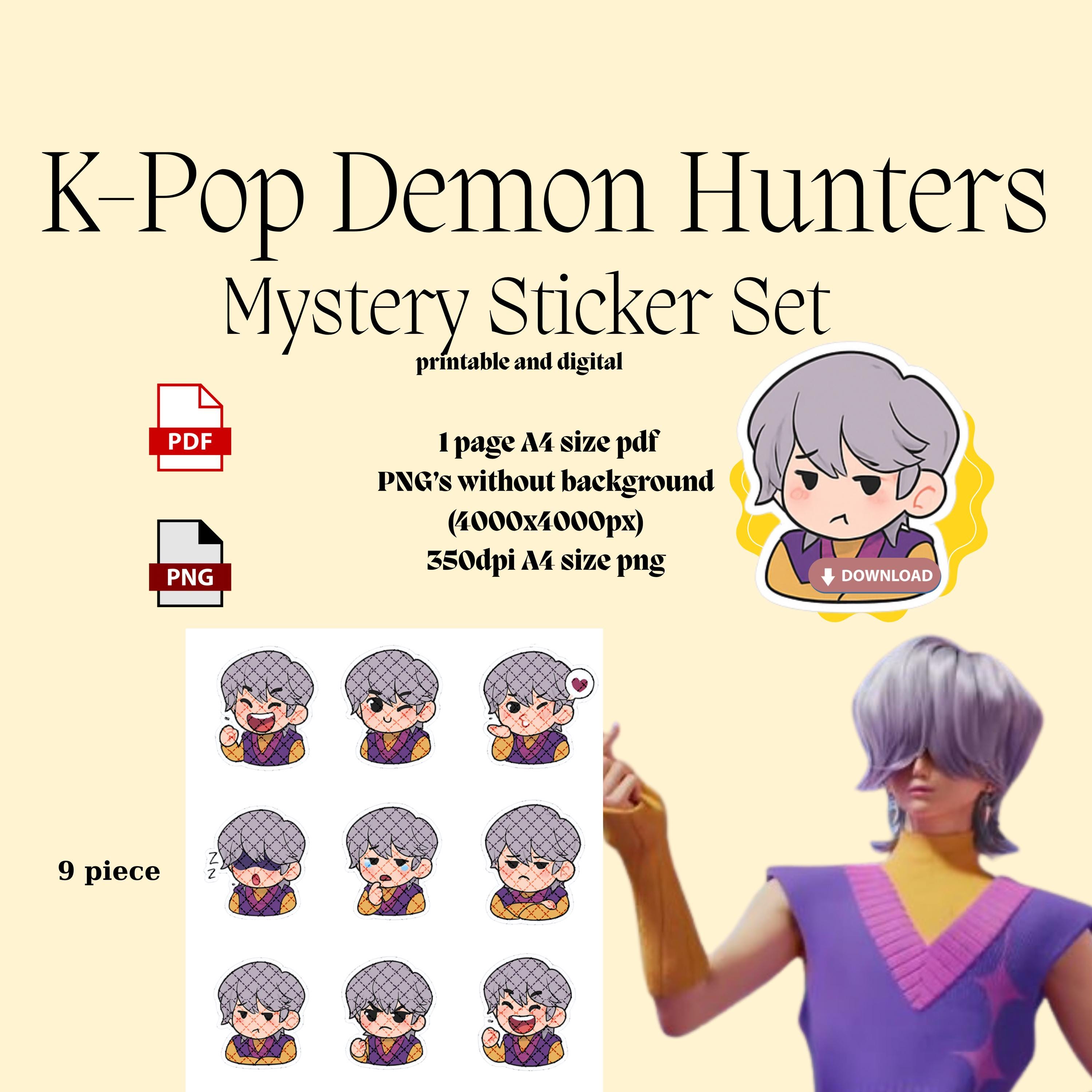 Huntrs cadeauzakjes, klein, 12 stuks, voor kinderverjaardag, demon