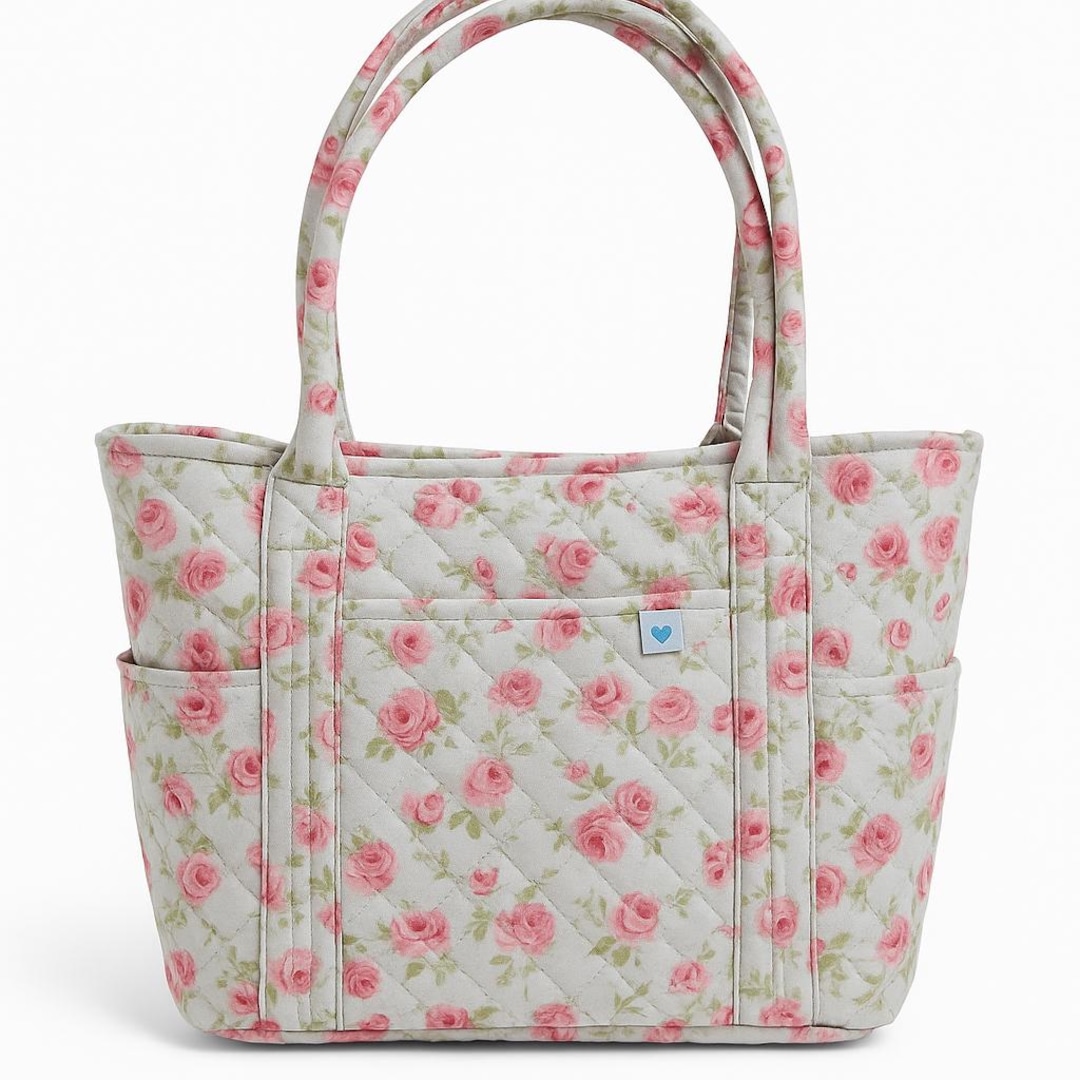 Patriot Roses Quilted Tote Bag GFTOMA1637 main image 1