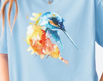 Vogel T-shirt, shirt vogelliefhebber, natuurshirt, shirt schattige vogel, shirt natuurliefhebber, shirt dierenliefhebber, shirt vogel vrede