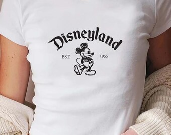 Disneyland babytröja, Disney Musse Pigg babytröja, Musse Pigg Disneyland-tröja, Disney-presenttröjor, Disney-tröjor för barn, Musse Pigg babytröja