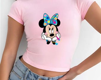 Classic Minnie Mouse Baby Tee, Minnie Shirt, Disneyland Minnie Shirt, Minnie Birthday Shirt