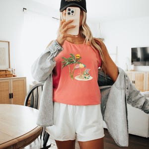 Summer Comfort Colors Tank Top, Women Tank Top, Hello Summer Tank Top, Summer Tank Top, Summer Vibes Tank Top