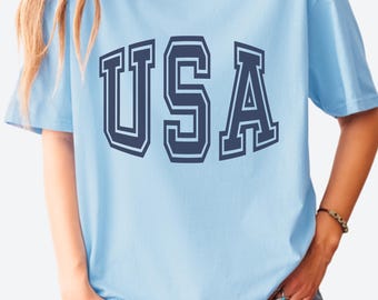 USA Patriotic T-Shirt, 4th of July Tee