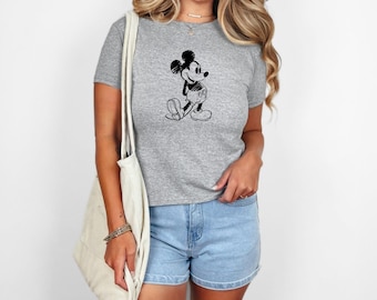 Disney babytröja, Disney Musse Pigg babytröja, Musse Disneyland-tröja, Disney-presenttröjor, Disney-tröjor för barn, Musse Pigg babytröja