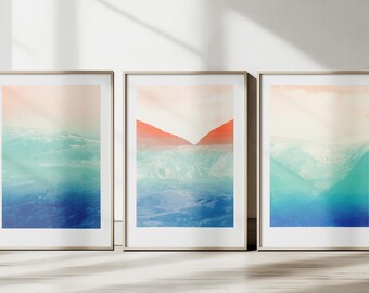 Série "glaces" - sérigraphies