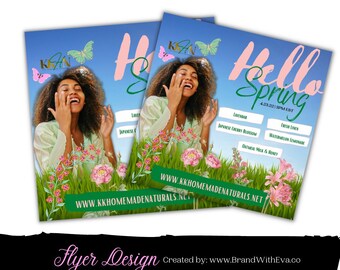 Custom Social Media Flyer | Hair Flyer | Lash Flyer | Makeup Flyer | Nails Flyer