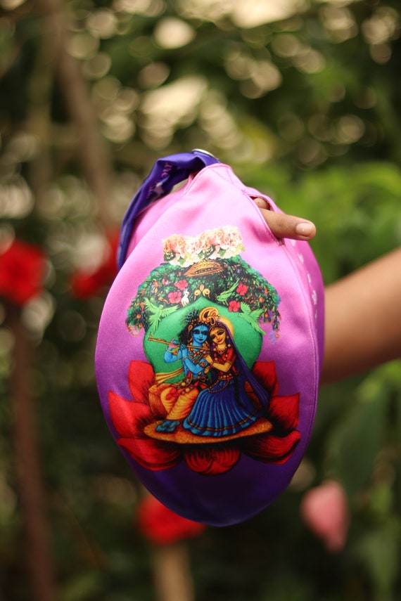 Brij Ki Radha Rani Japa Bead Bag-Premium Large Bag