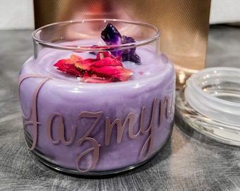 Personalized candles