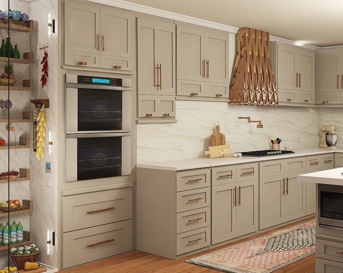 3D Kitchen Rendering Design. Includes Small Kitchen Nookmade to Order ...