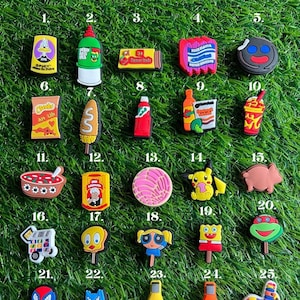 Latino Mexican Shoe Charms