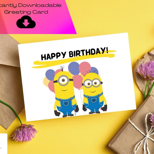 Minions Printable - Etsy