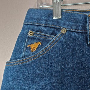 Wrangler Jeans Womens Size 18 Average Misses Full Fit Dark Wash Denim High Rise image 3